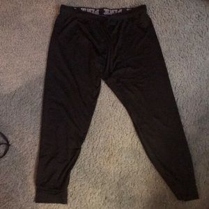 Black Victoria secret pink joggers